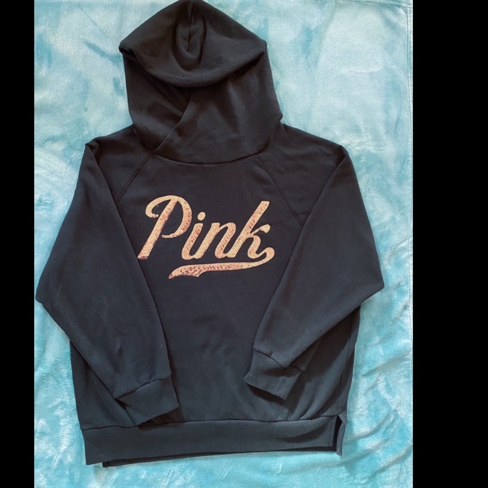 Pink oversized hoodie
